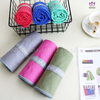 Microfiber suede towels.