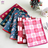 MC278 Christmas printed microfiber towels. 