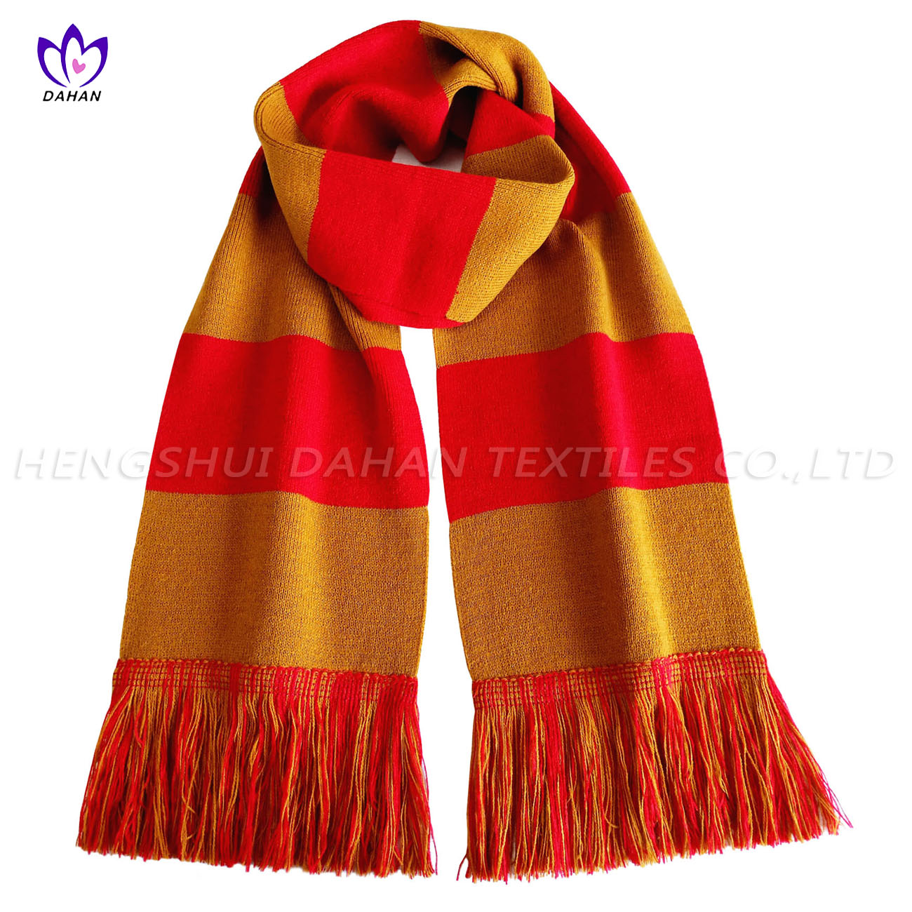 BK31 Yarn-dyed acrylic fibers sports scarf. 
