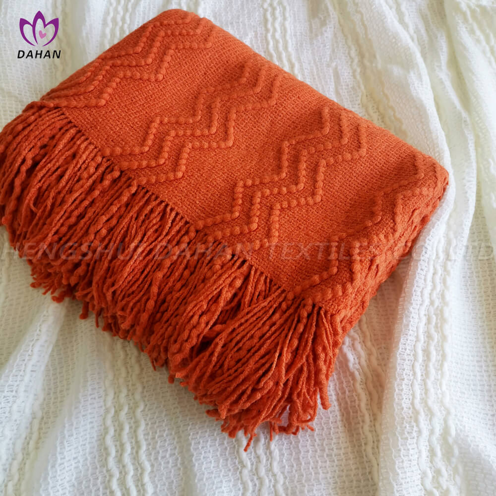  BK61 Scarf blanket with tassels