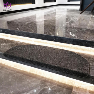 Solid color ground mat stairs mat .