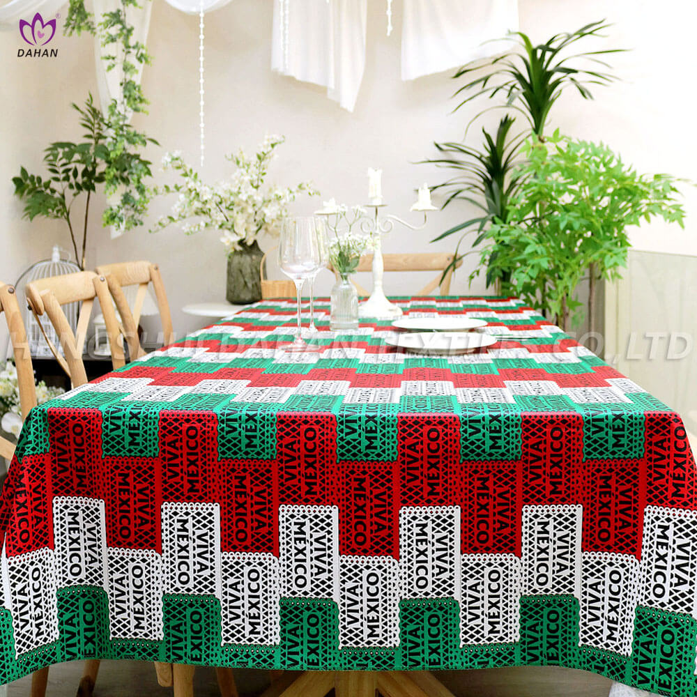 PEVA Printed tablecloth. TP165