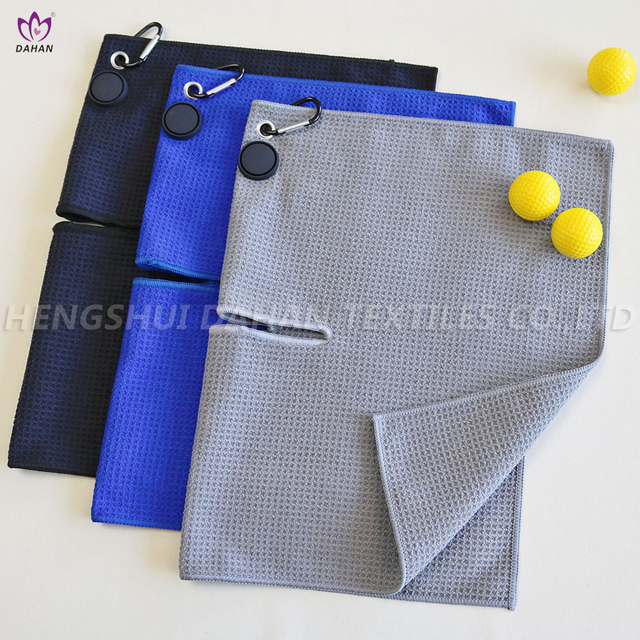 MC283 Microfiber golf towel. 