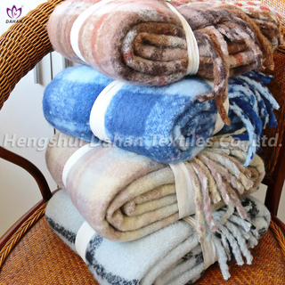  Mohair tassel blankets.