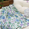 BK397 Flannel printed blanket and pillow. 