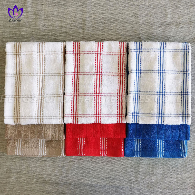 100% Cotton towel kitchen towel. 3pk