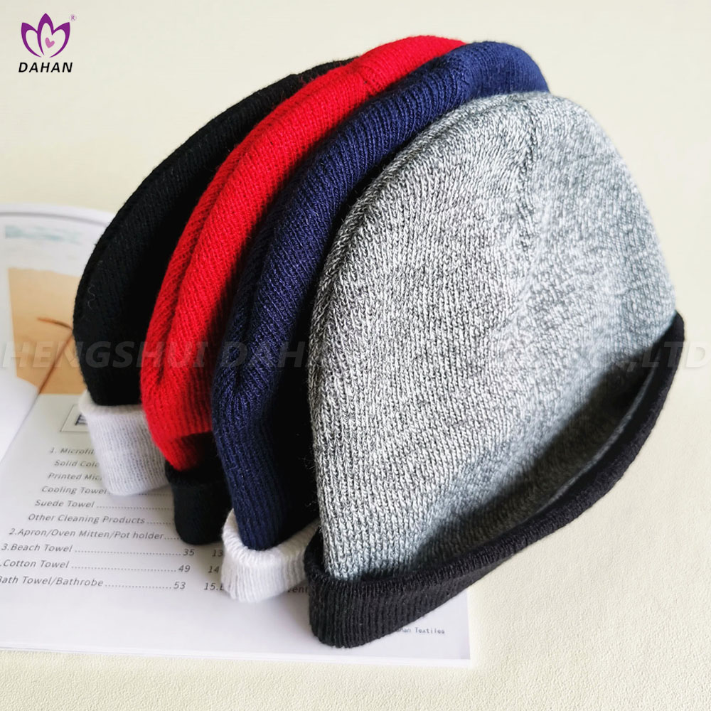 100% Acrylic knitting hat.
