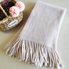 BK89 100%acrylic scarf blanket.