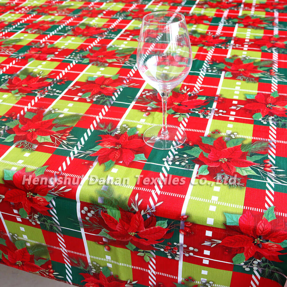 PEVA Christmas printed tablecloth. TP149