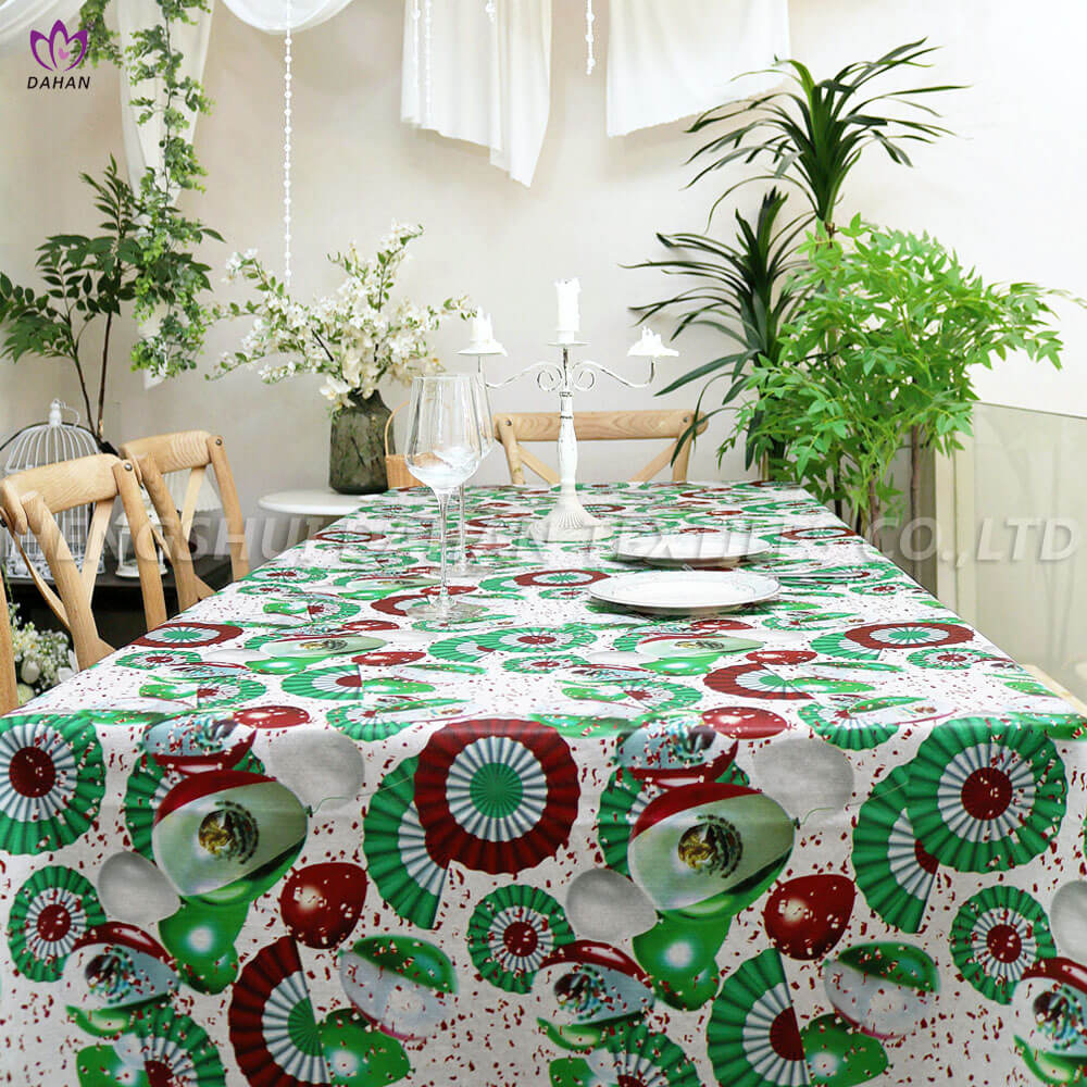 PEVA Printed tablecloth. TP165