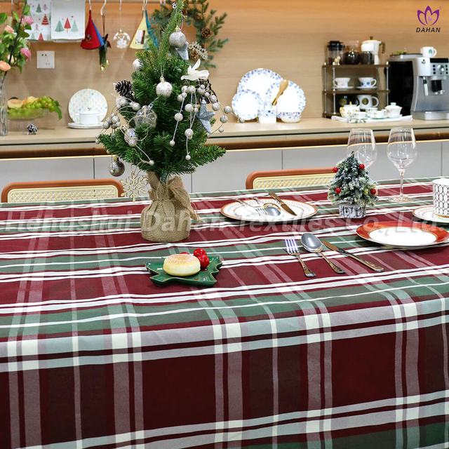 TP265 100%Polyester printed tablecloth