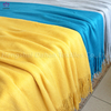 BK316 100%Acrylic tassel blankets .