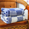 BK337 Double side knitted blanket .
