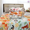 BK390 Flannel printed blankets. 