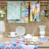 PR44 Printed tea towels.