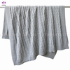 100% Acrylic knitted blanket.